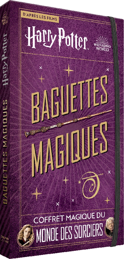 Harry Potter, baguettes magiques : coffret magique du monde des sorciers | Peterson, Monique