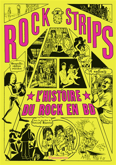 Rock strips : l'histoire du rock en BD | 9782080288837 | Arts