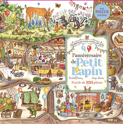 L'anniversaire de Petit Lapin : puzzle de 100 pièces | Casse-têtes