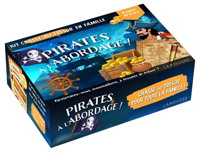 Pirates à l'abordage : kit chasse au trésor en famille | Enfants 9-12 ans 