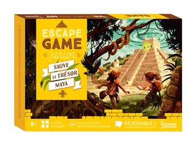 Sauve le trésor maya : escape game junior | Jeux coopératifs