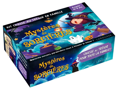 Mystères de sorcière : kit chasse au trésor en famille : apprentis sorciers, parviendrez-vous à trouver le trésor ? | Jeux pour la famille 