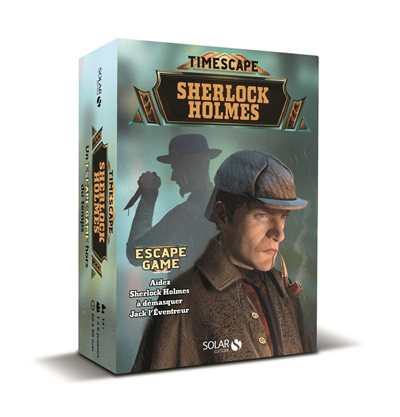 Sherlock Holmes : escape game : aidez Sherlock Holmes à démasquer Jack l'éventreur | Jeux coopératifs