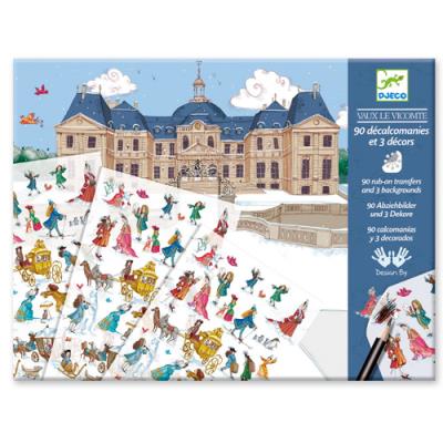 90 décalcomanies - Visite au château de Vaux-le-Vicomte ! | Bricolage divers