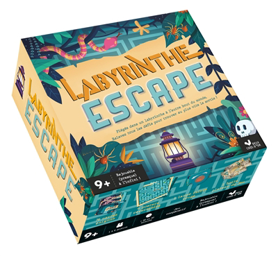 Labyrinthe escape | Enfants 9-12 ans 