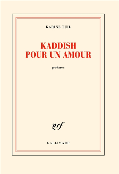 Kaddish pour un amour : poèmes | 9782073000354 | Poésie