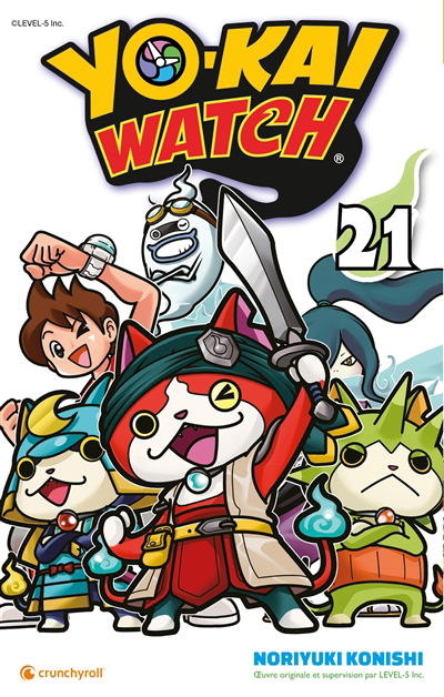 Yo-kai watch T.21 | 9782820345820 | Manga jeunesse