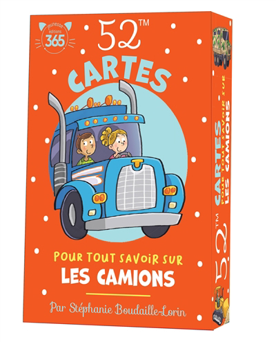 52 cartes pour tout savoir sur les camions | Jeux éducatifs