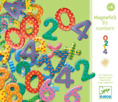 38 nombres magnétiques | Lettres & chiffres
