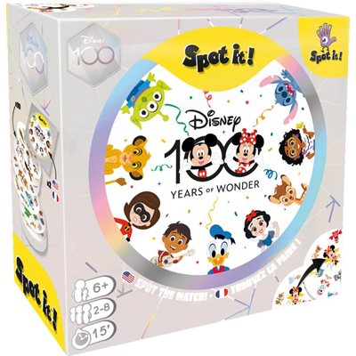 Spot it! / Dobble - Disney 100 ans | Jeux pour la famille 