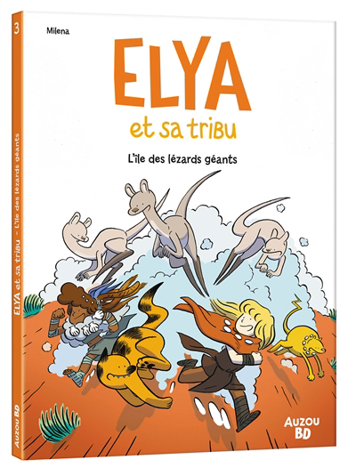 Elya et sa tribu T.03- L'île des lézards géants | 9791039521635 | BD