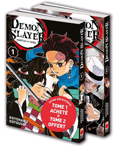 Demon slayer : pack découverte T.01 et T.02 | Gotouge, Koyoharu