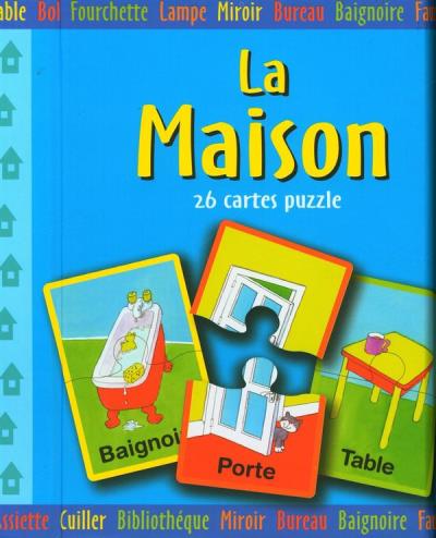 maison : 26 cartes puzzle (La) | Français