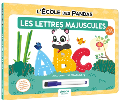 L'école des pandas : mes lettres majuscules | Butet, Dominique