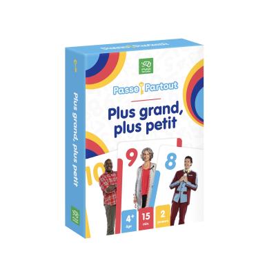 JEUX DE CARTES - PLUS GRAND, PLUS PETIT (FR) | Jeux pour la famille 