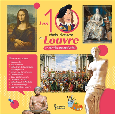 10 chefs-d'oeuvre du Louvre racontés aux enfants (Les) | Maincent, Géraldine