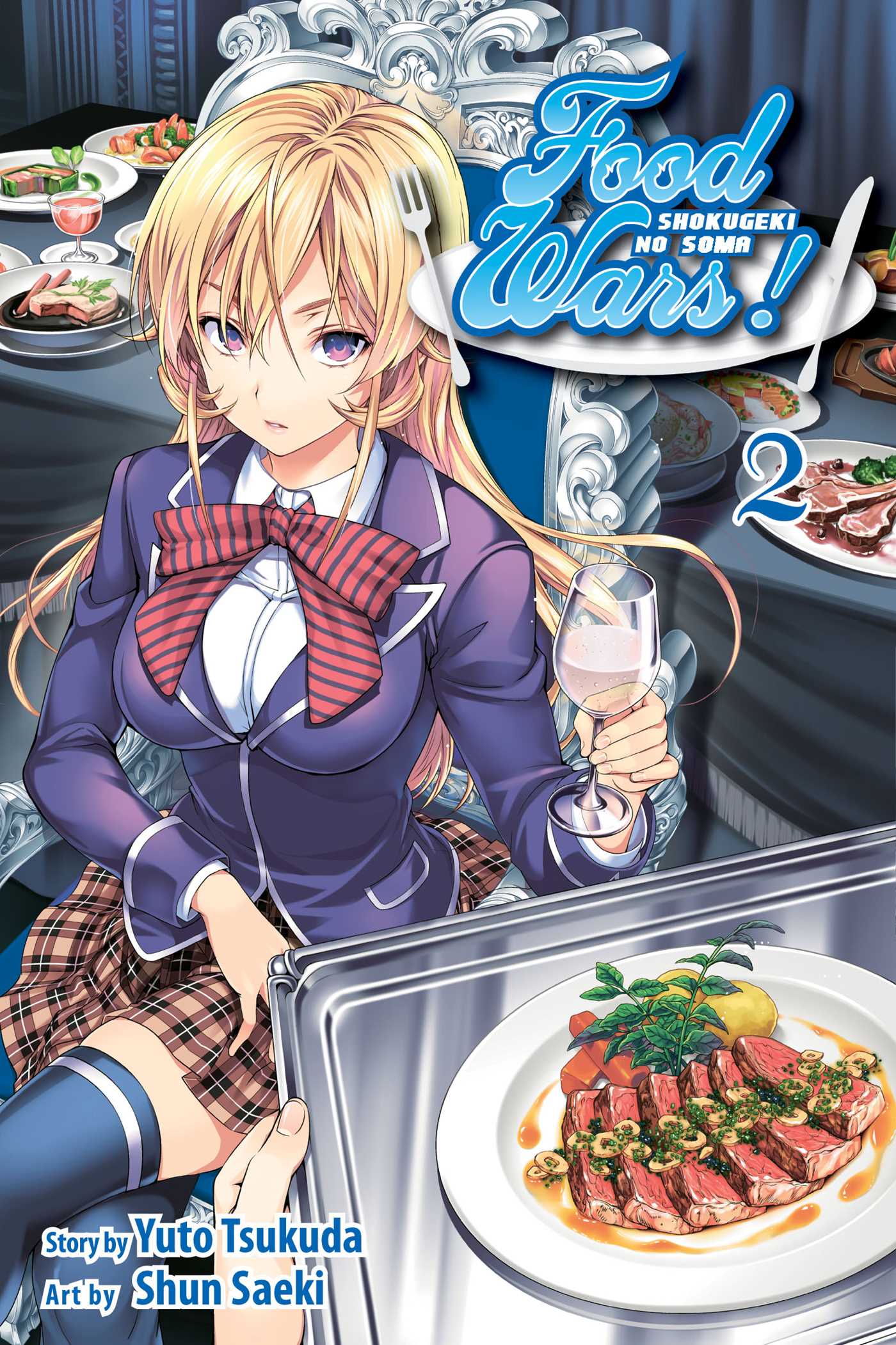 Food Wars!: Shokugeki no Soma Vol. 2 | Tsukuda, Yuto (Auteur) | Saeki, Shun (Illustrateur)