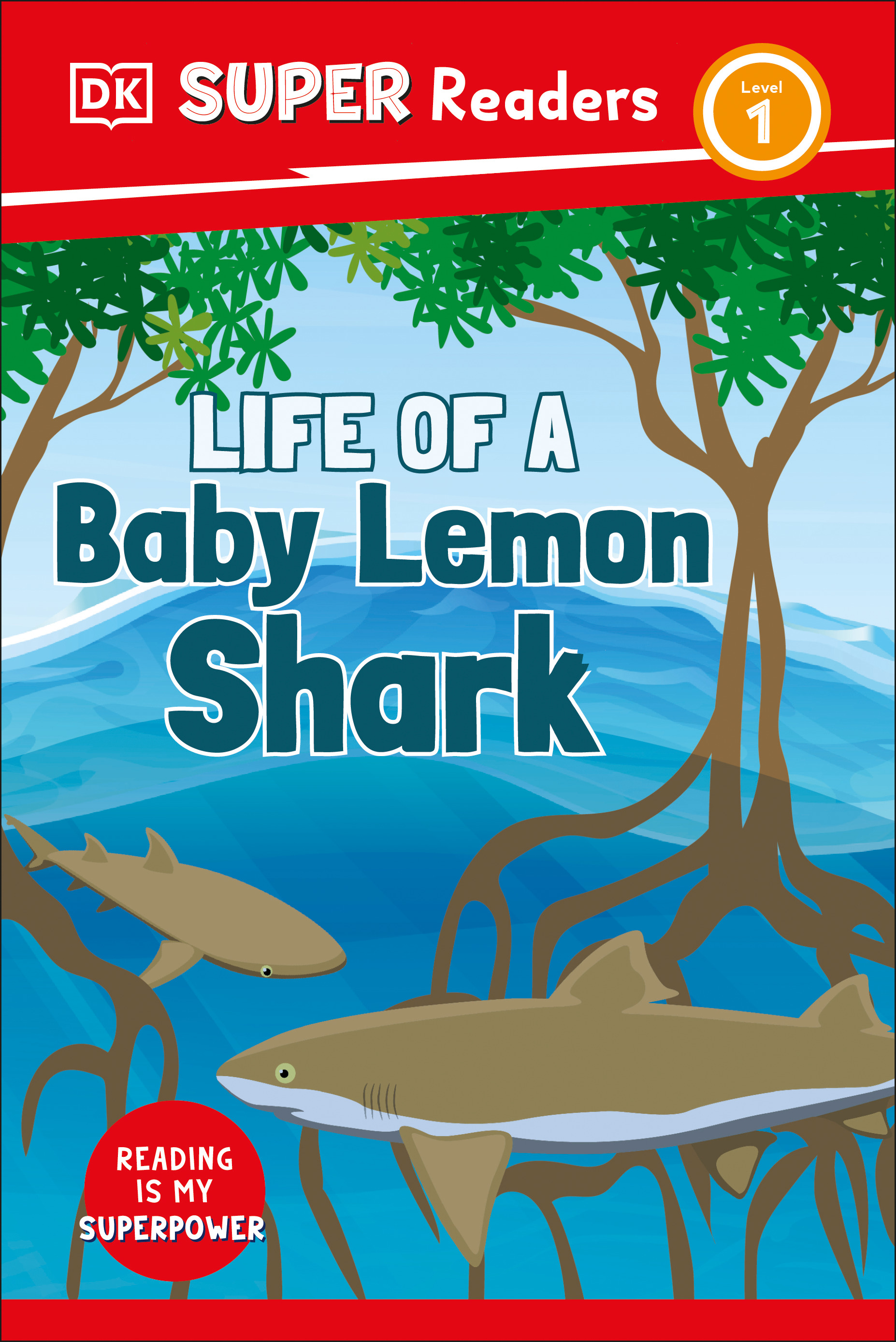 DK Super Readers Level 1 Life of a Baby Lemon Shark | 