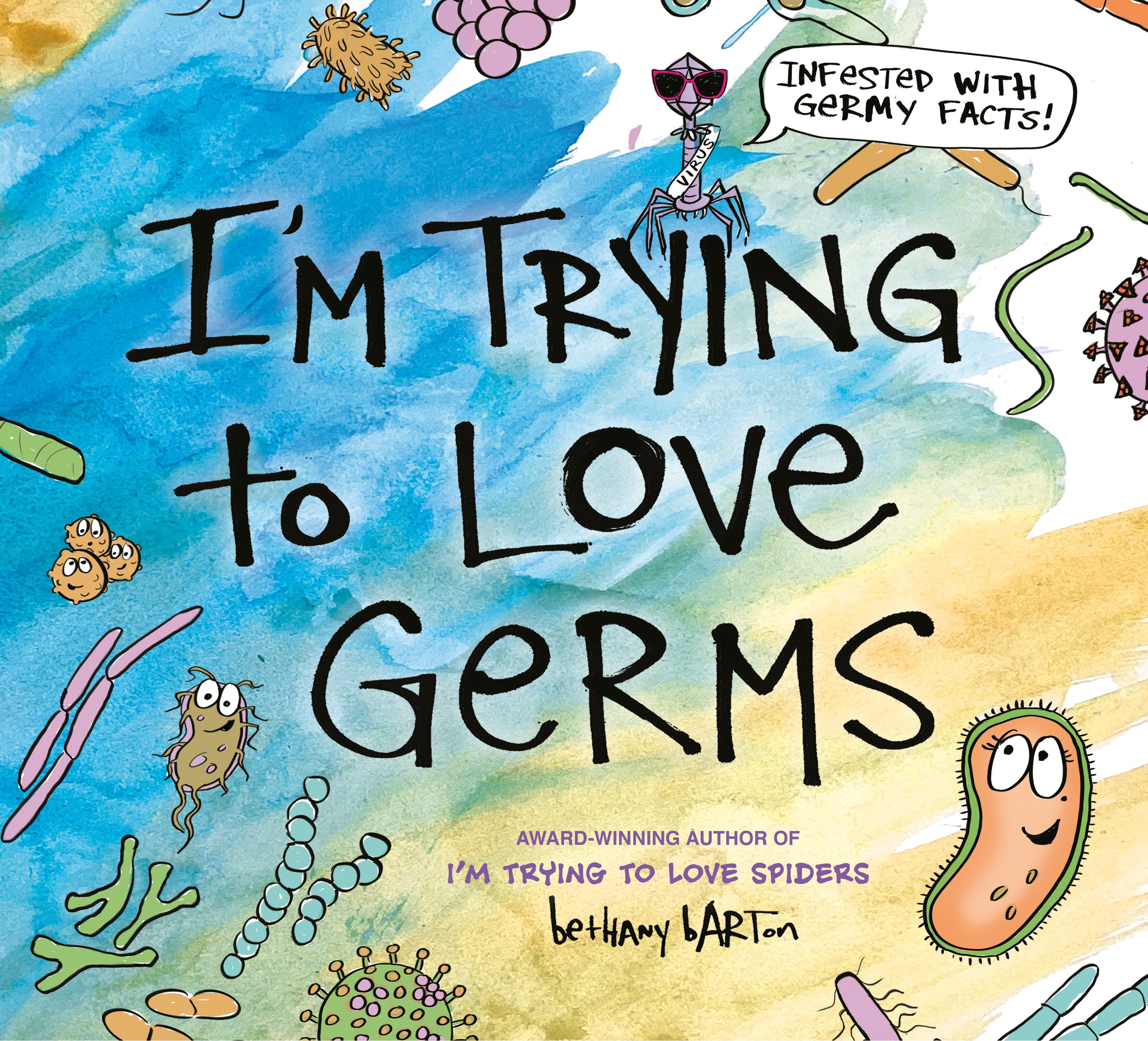 I'm Trying to Love Germs | Barton, Bethany (Auteur) | Barton, Bethany (Illustrateur)