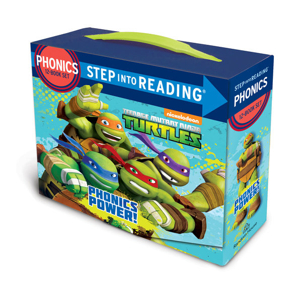 Phonics Power! (Teenage Mutant Ninja Turtles) : 12 Step into Reading Books | Liberts, Jennifer (Auteur) | Spaziante, Patrick (Illustrateur)