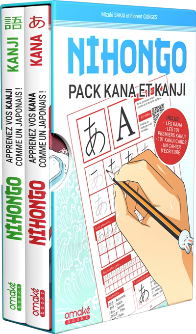 Coffret nihongo : pack kana et kanji | Sakai, Mizuki (Auteur) | Gorges, Florent (Auteur)