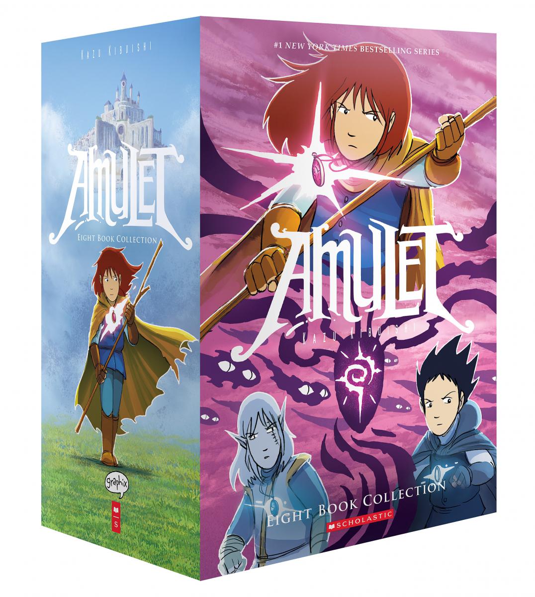 Amulet #1-8 Box Set | Kibuishi, Kazu (Auteur) | Kibuishi, Kazu (Illustrateur)