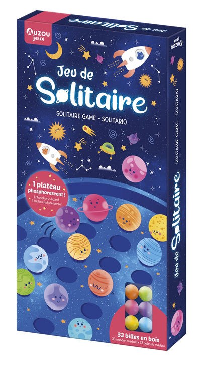 Jeu de solitaire = Solitaire game = Solitario | Jeux classiques