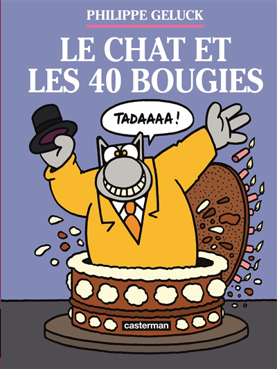 Le Chat T.24 - Le Chat et les 40 bougies  | Geluck, Philippe