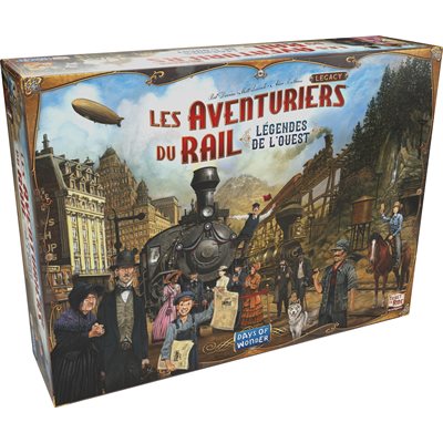 Les Aventuriers du Rail - Legacy : Légendes de l’Ouest | Jeux de stratégie