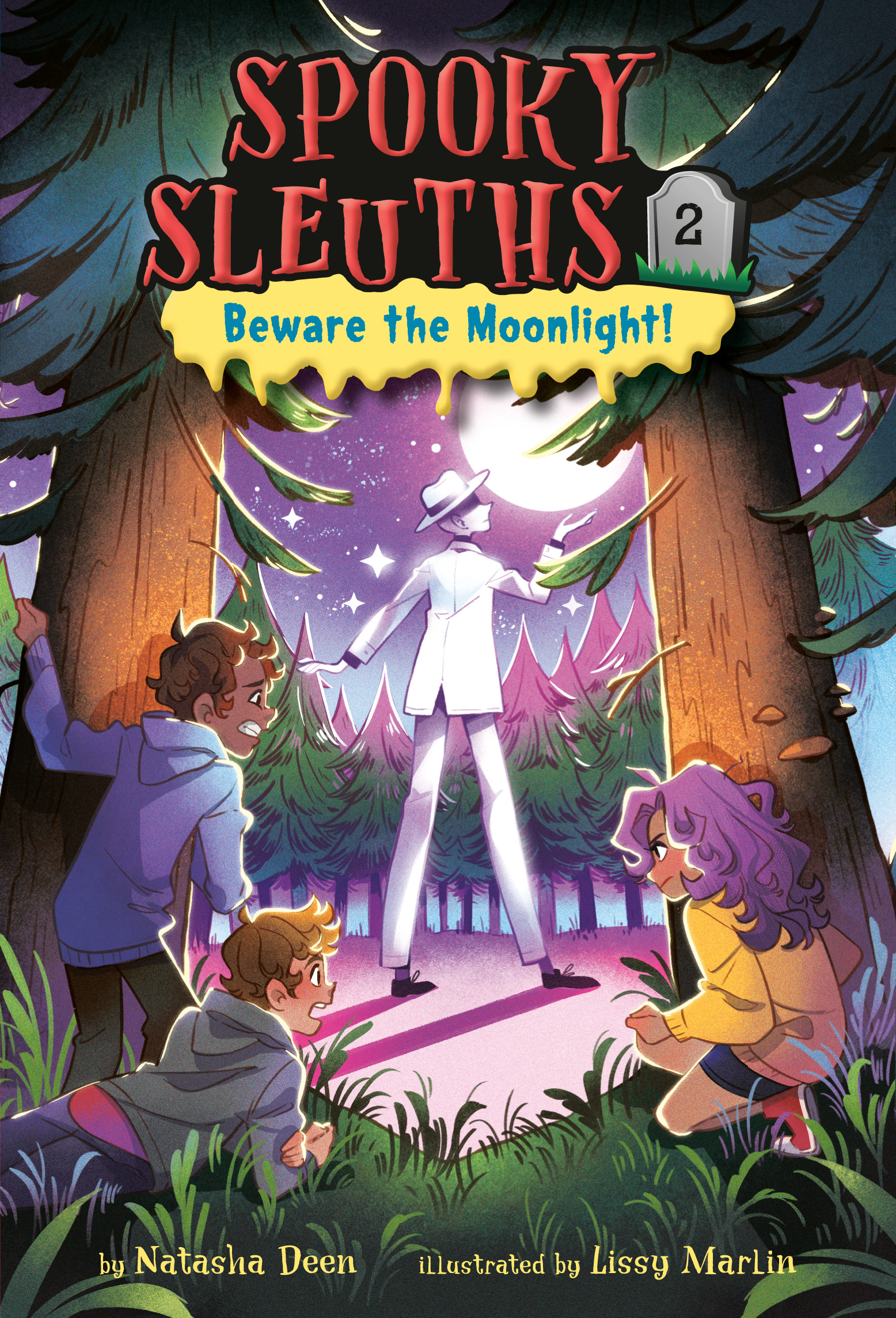 Spooky Sleuths #2: Beware the Moonlight! | Deen, Natasha (Auteur) | Marlin, Lissy (Illustrateur)