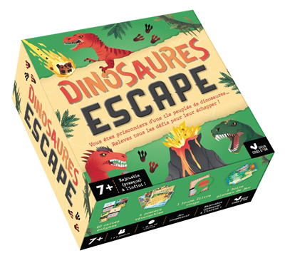 Dinosaures escape | Enfants 5–9 ans 