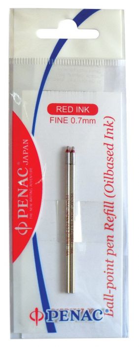 2 Recharges pour Stylo multifonction Rouge | Stylos