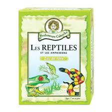 Professeure Caboche - Les reptiles et les amphibiens | Jeux éducatifs