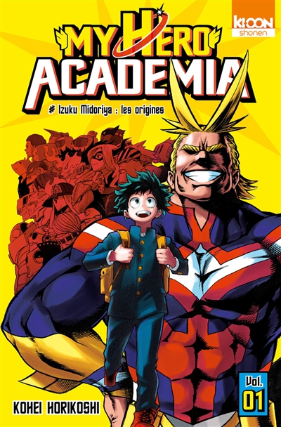 My hero academia T.01 - Izuku Midoriya: les origines | 9782355929489 | Manga