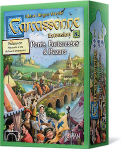 Carcassonne - EXT 8 Ponts, Forteresses et Bazars | Extension