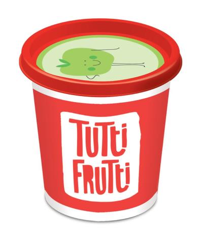 Pâte à modeler Tutti Frutti - Pomme verte 100g | Pâte à modeler