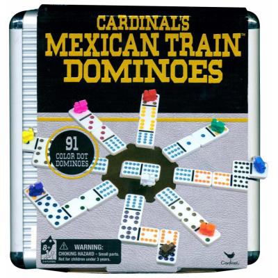 Domino - Malette train mexicain | Jeux de cartes et de dés classiques