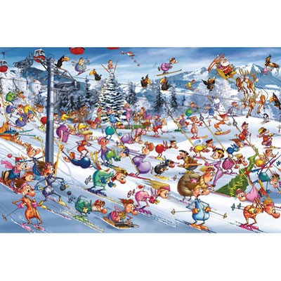 Casse-tête 1000 - Ski De Noël | Casse-têtes