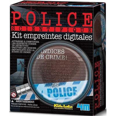 Police scientifique - Kit empreintes digitales | Science et technologie