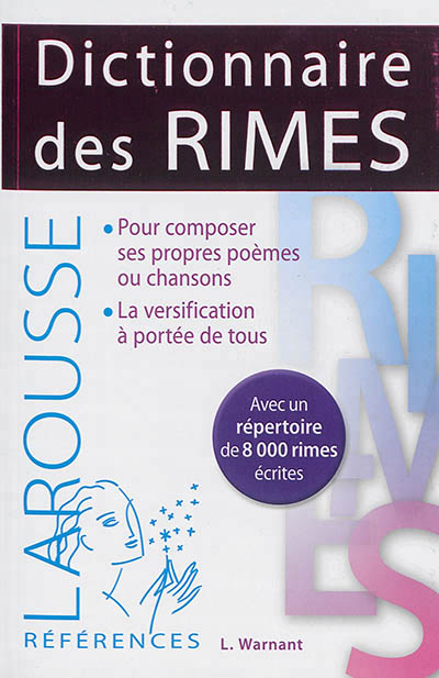 Dictionnaire des rimes | Warnant, Léon