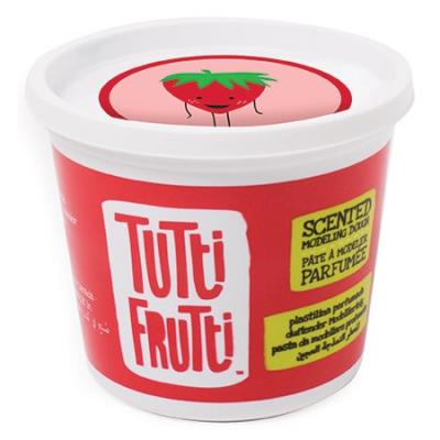 Pâte à modeler Tutti Frutti - Fraise - 250g | Pâte à modeler