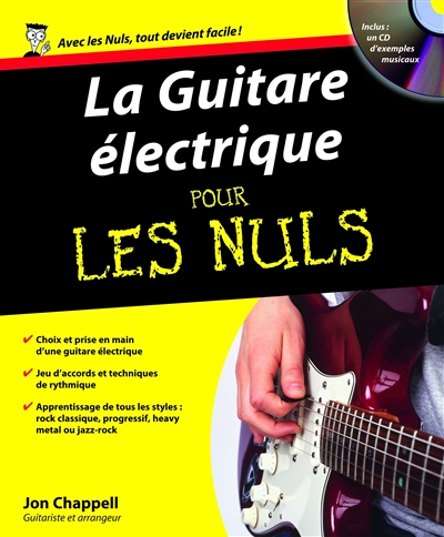 guitare électrique pour les nuls (La) | 9782876919839 | Arts