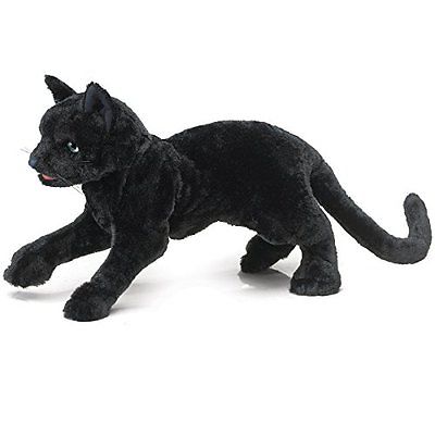 Marionnette - Chat noir | Peluche et marionnette