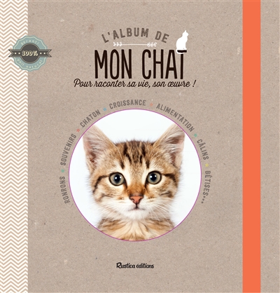 L'album de mon chat | Bourdin, Monique