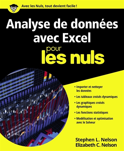 Analyse de données avec Excel pour les nuls | Nelson, Stephen L.