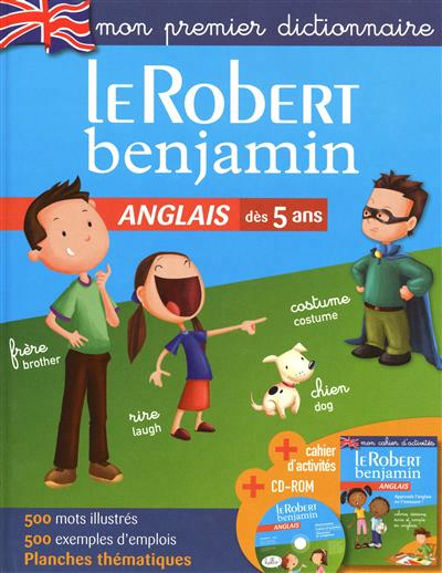 Le Robert benjamin anglais + CD-ROM | 