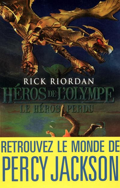 Héros de l'olympe T.01 - Héros perdu (Le) | Riordan, Rick