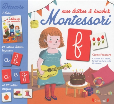 Mes lettres à toucher Montessori | Conscience phonologique