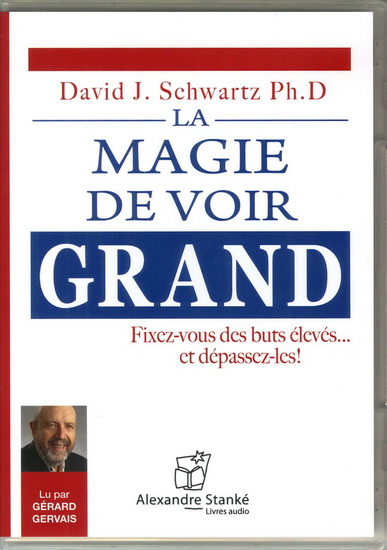 La Magie de voir grand (CD MP3) |  David Joseph Schwartz