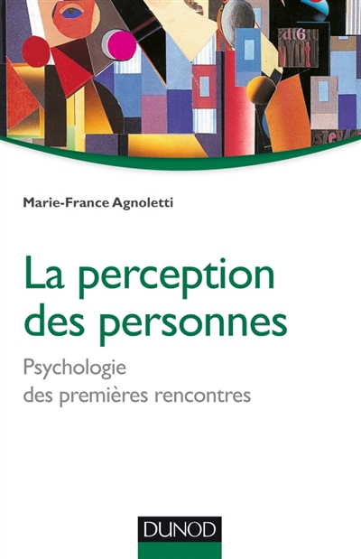 perception des personnes (La) | Agnoletti, Marie-France